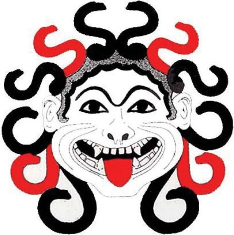 Logotyp för tidskriften Medusa
